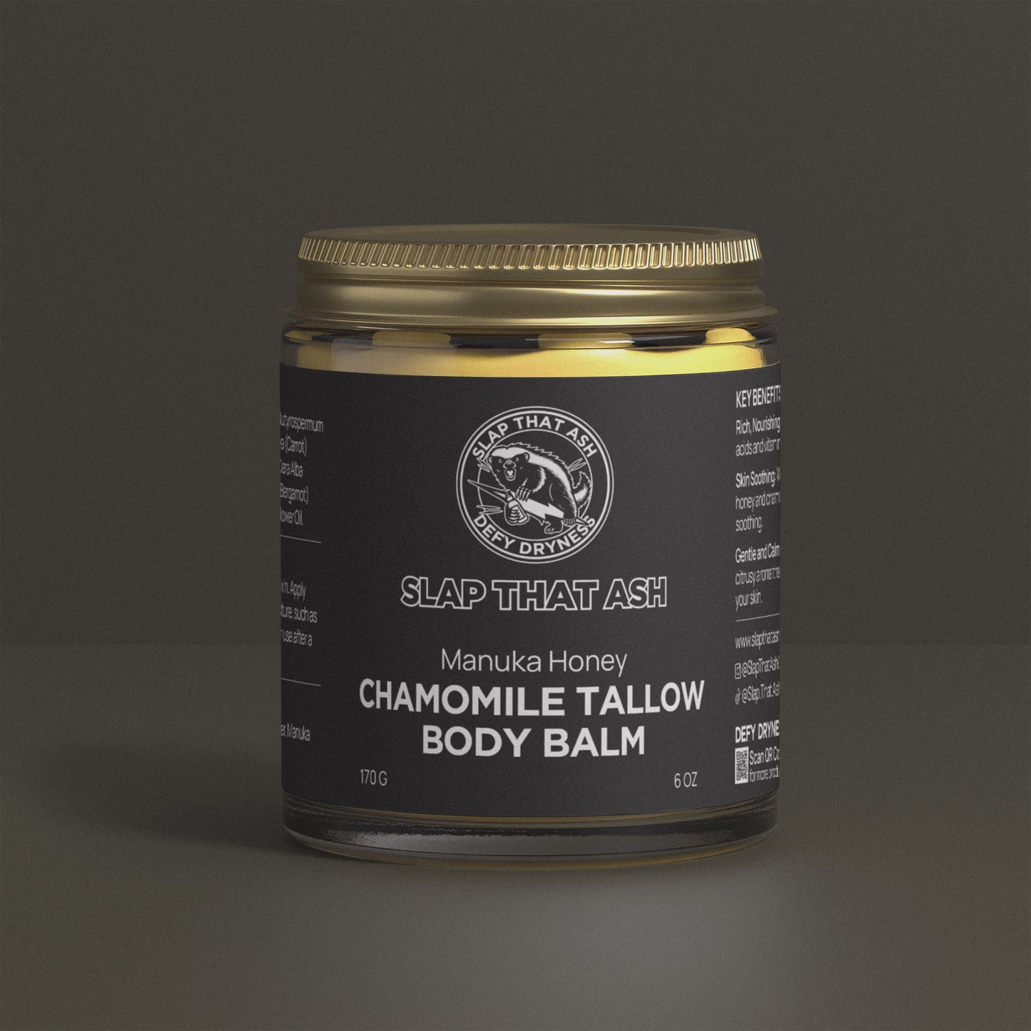 Manuka Honey Chamomile Tallow Body Balm
