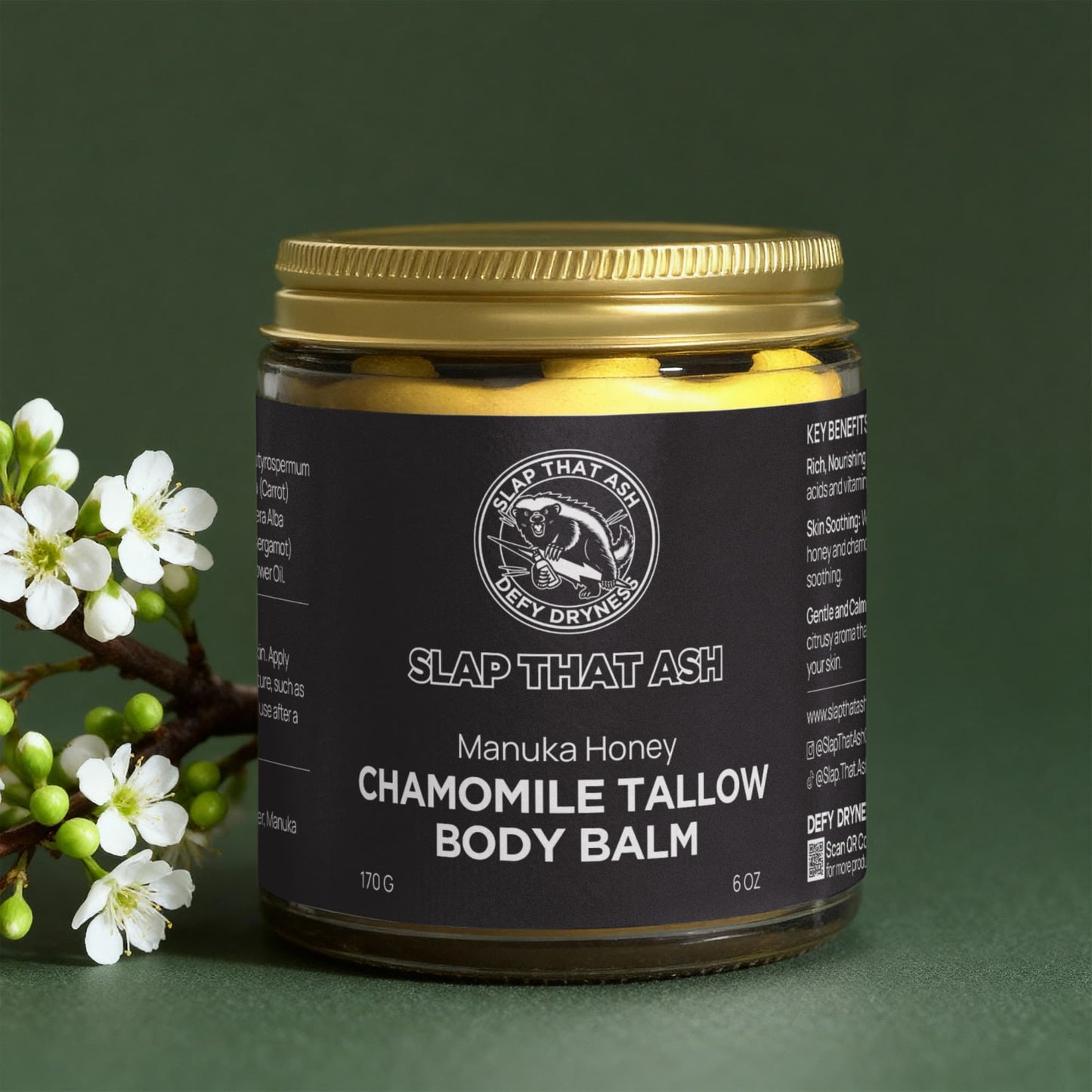 Manuka Honey Chamomile Tallow Body Balm